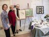 The Framingham History Center invited Framingham artist Margaret M. Kendall, by Bonnie Mitchell, Pat Levin, and floral designer Pat Towle